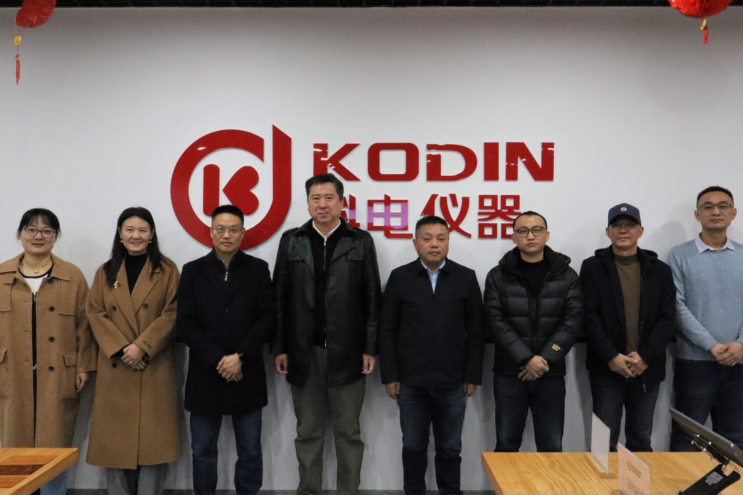 南通中遠(yuǎn)克萊芬蒞臨科電儀器洽談合作，共謀船舶行業(yè)檢測新方向